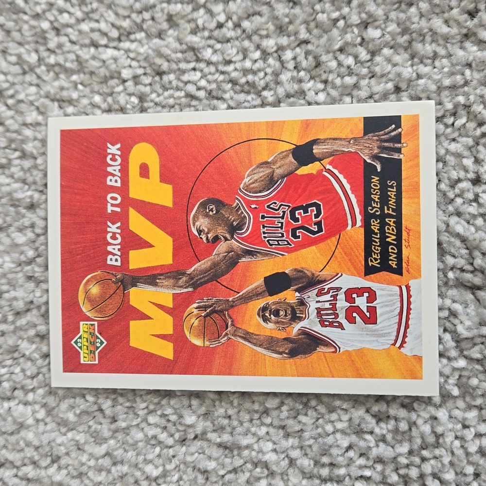 92-93‎ Upper Deck Michael Jordan Basketball Card